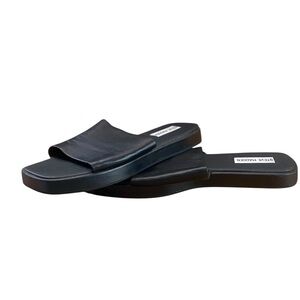 Steve Madden Black Slide Sandals Y2K! Size 8 worn once!